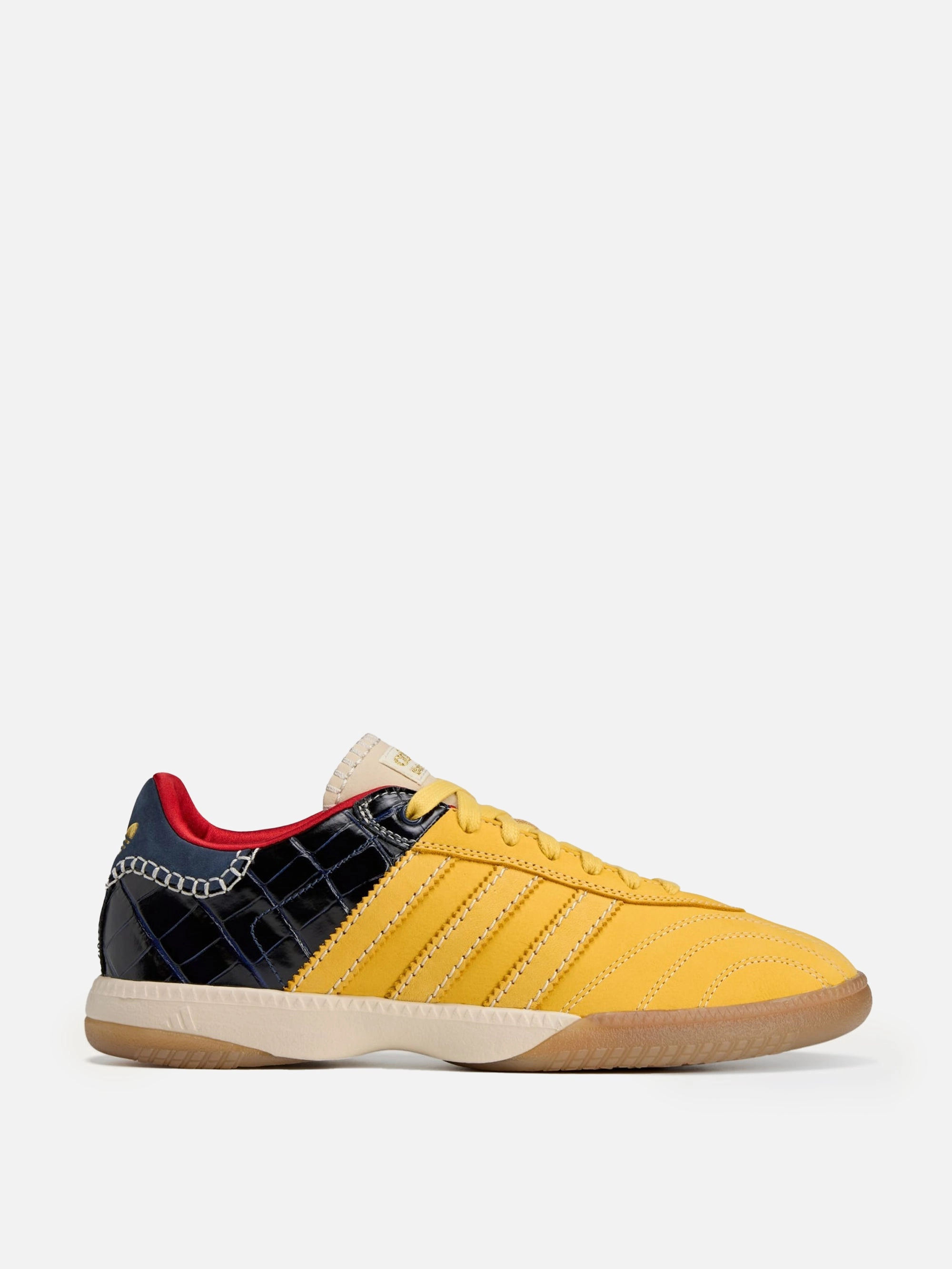 Adidas Golf Shoes Tour 360 Boost Adidas x Wales Bonner Samba Suede - St Fade Gold/St Fade Gold/Collegiate Navy