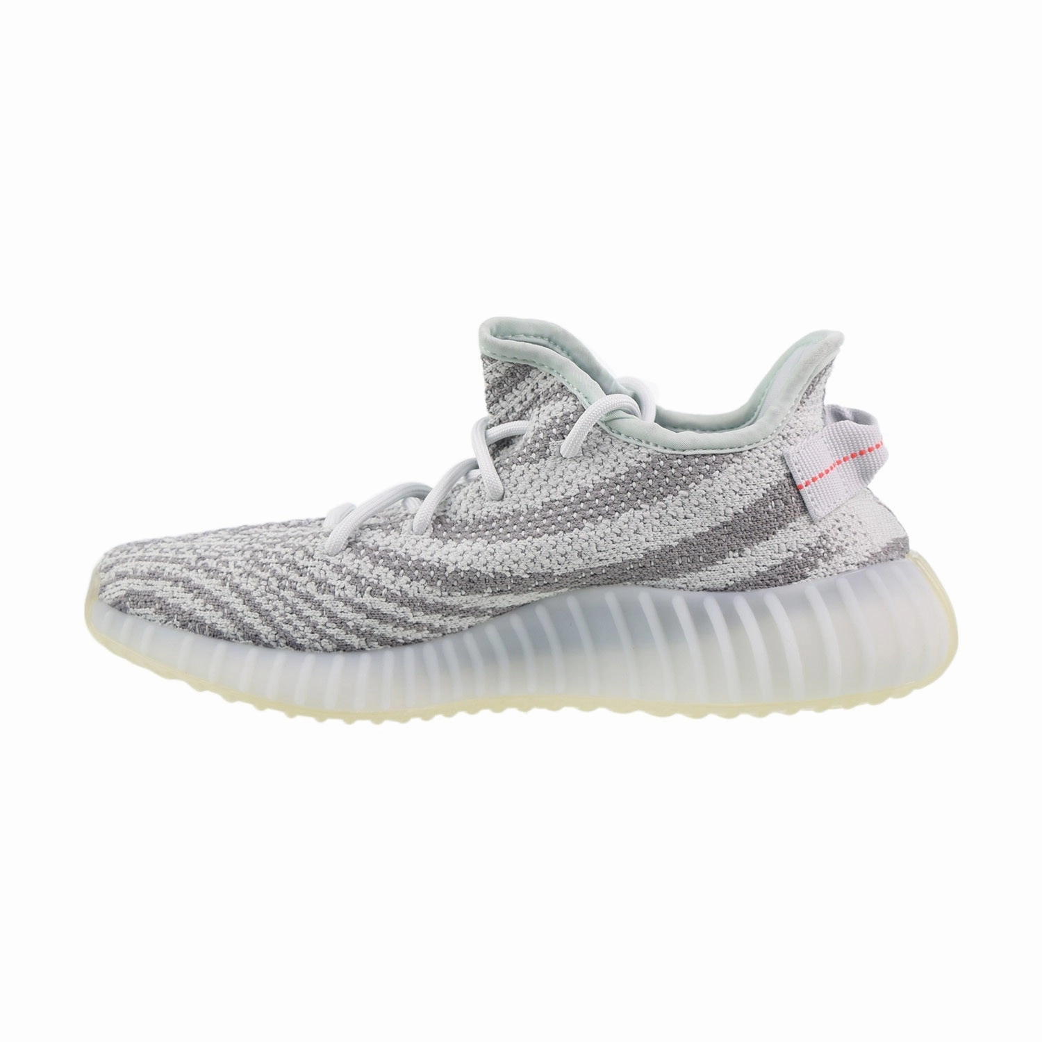 Adidas Terrex Trail Shoes Adidas Yeezy Boost 350 V2 Men's Shoes Blue Tint-Grey Three-High Risk Red