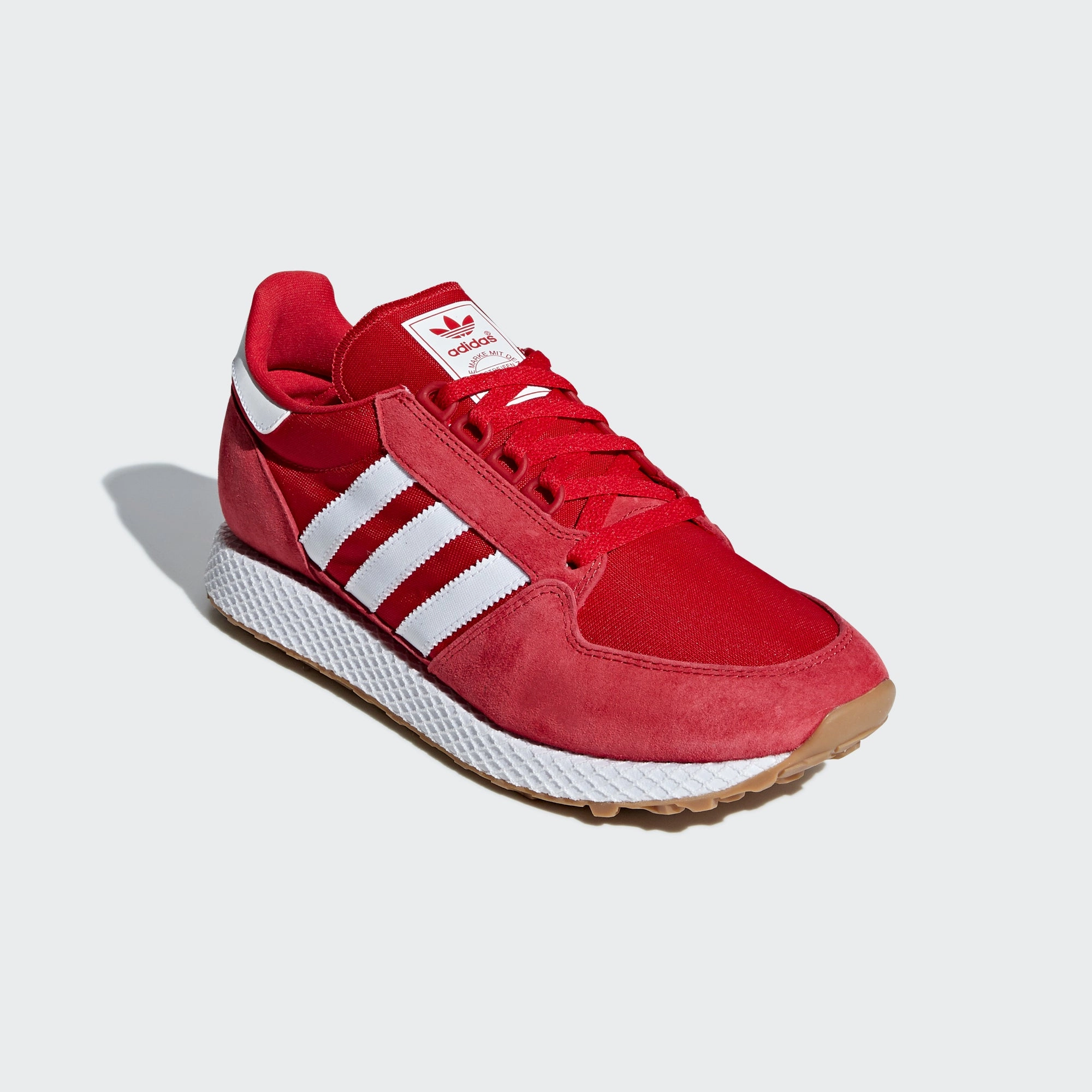 Adidas Shoes Blackpink Men's adidas Originals Forest Grove Shoes Scarlet Red