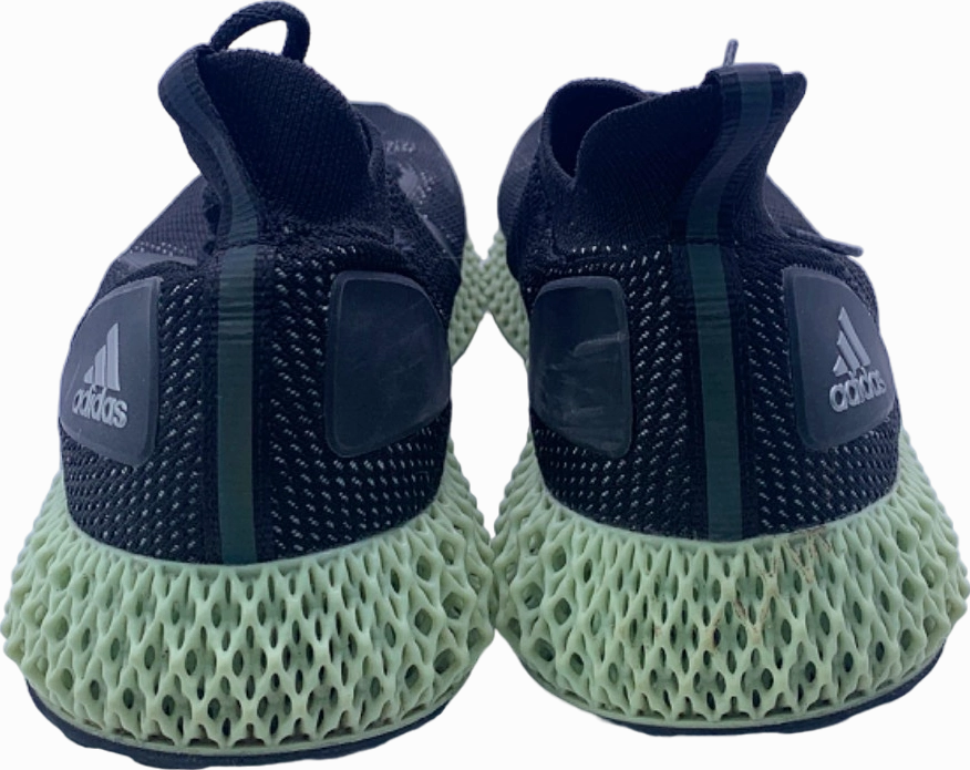 Adidas Black Alphaedge 4D Sneakers UK 9.5 Farm Rio Adidas Shoes