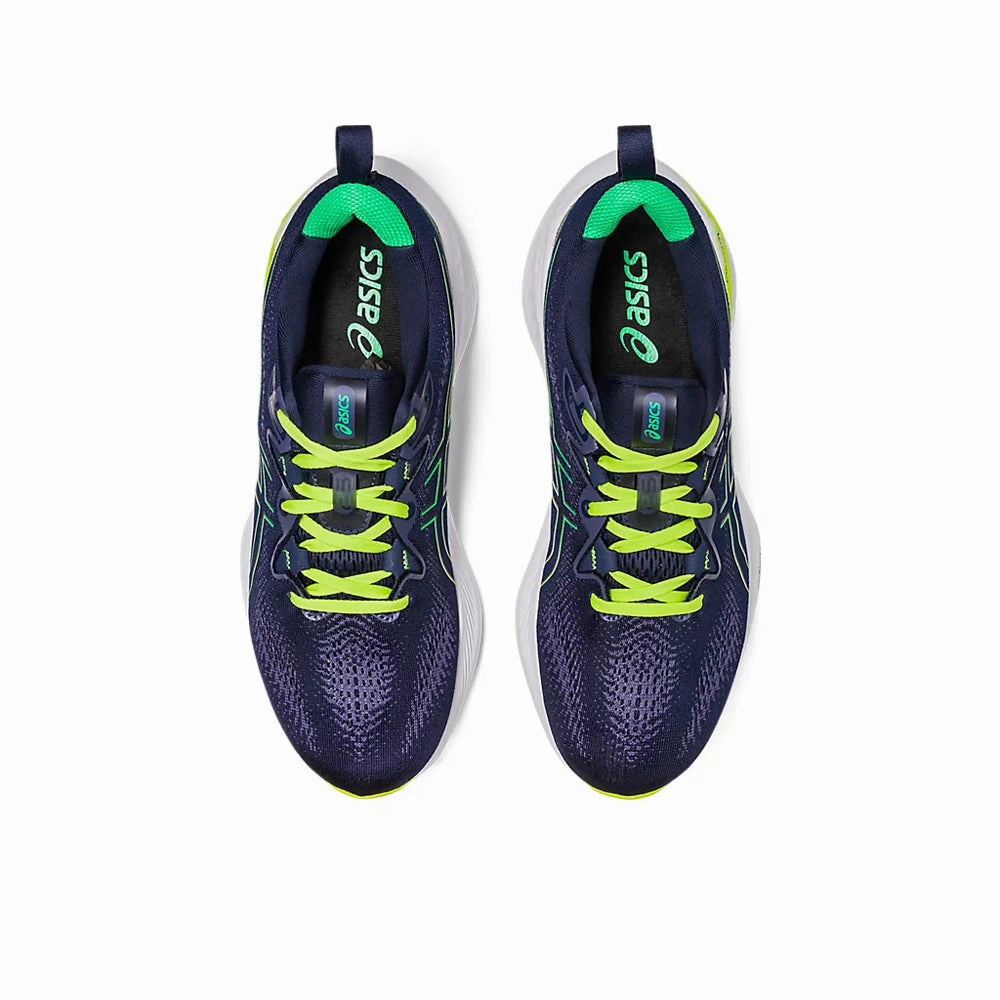 Asics Superblast Running Shoe ASICS GEL-CUMULUS 25 (M) - MIDNIGHT/CILANTRO RUNNING SHOES