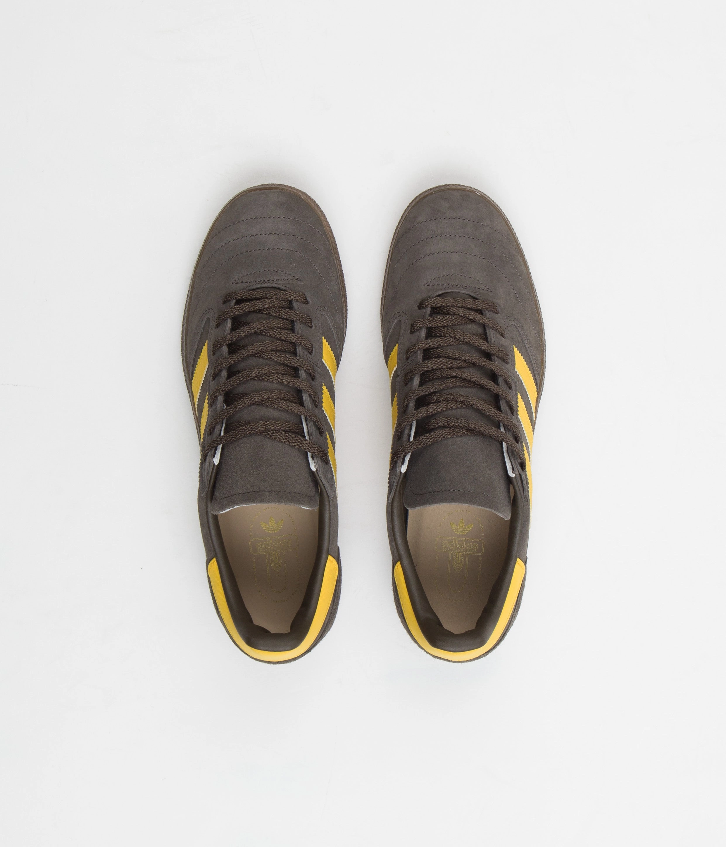 Adidas Busenitz Vintage Shoes - Shadow Olive / Bold Gold / Gum5 Athletic Adidas Shoes