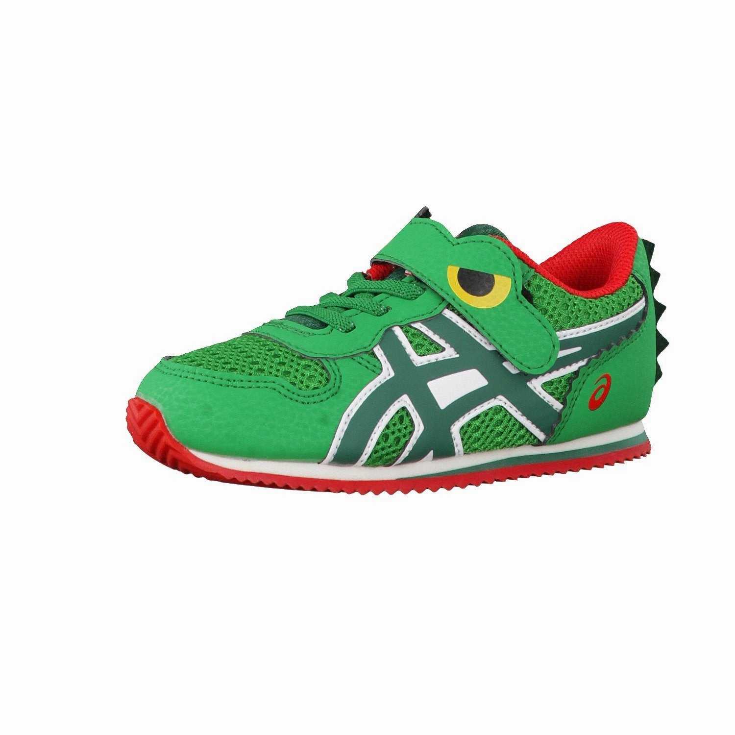 ASICS Toddler Animal Pack Croc Shoe - Green/Red, 5 Big Kid Asics All Wrestling Shoes