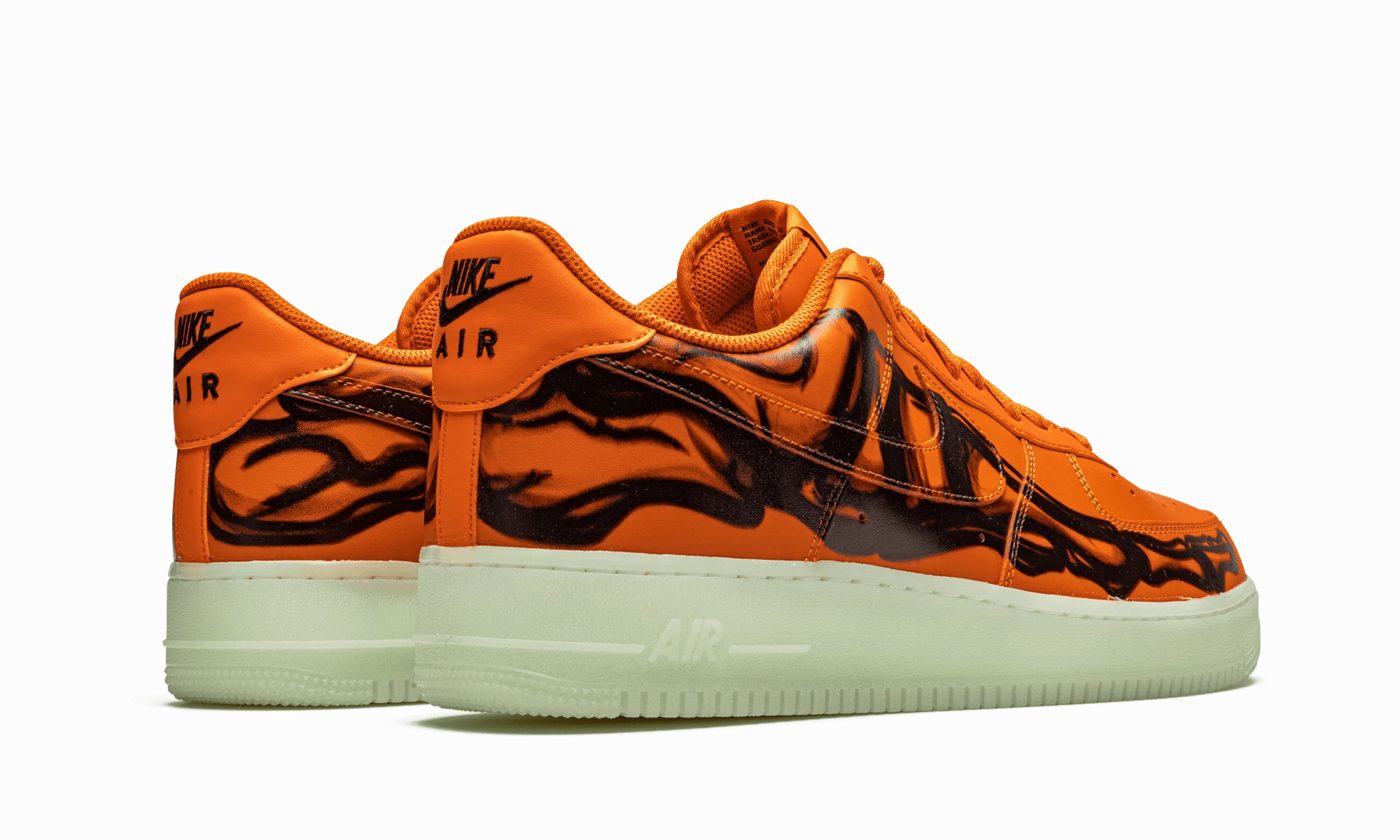 Asics Shoes Models AIR FORCE 1 ORANGE SKELETON