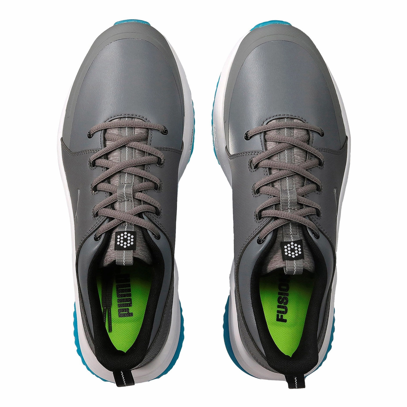 Asics Gel-venture Shoes Puma Grip Fusion Pro 3.0 Golf Shoes - Quiet Shade/Puma Silver/Ibiza Blue