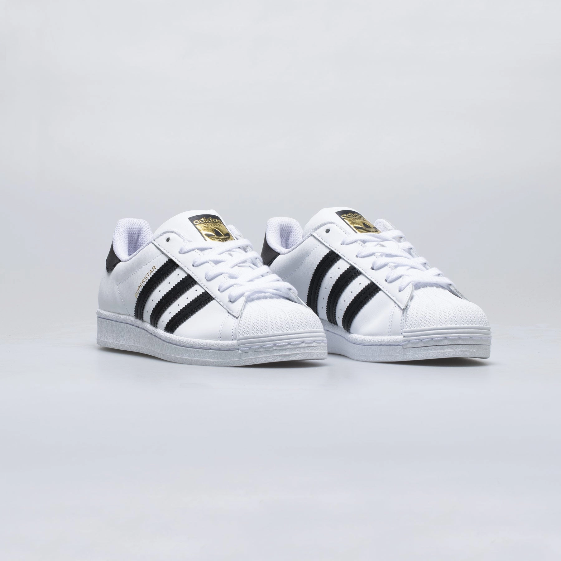 Adidas Retro Tennis Shoes Superstar Grade School Lifestyle Shoe - White/Black