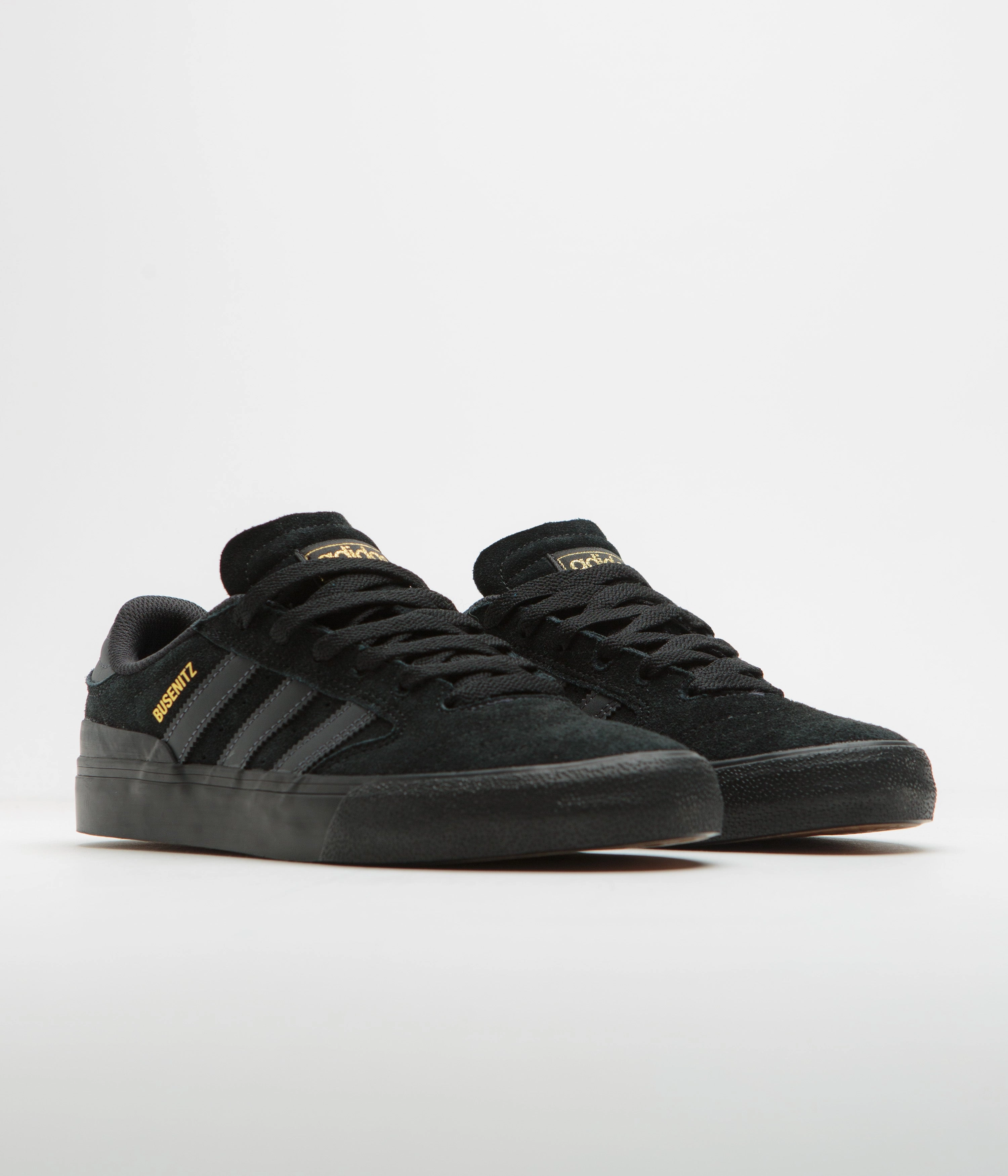 Adidas Busenitz Vulc II Shoes - Core Black / Carbon / Core Black Adidas Dodgers Shoes