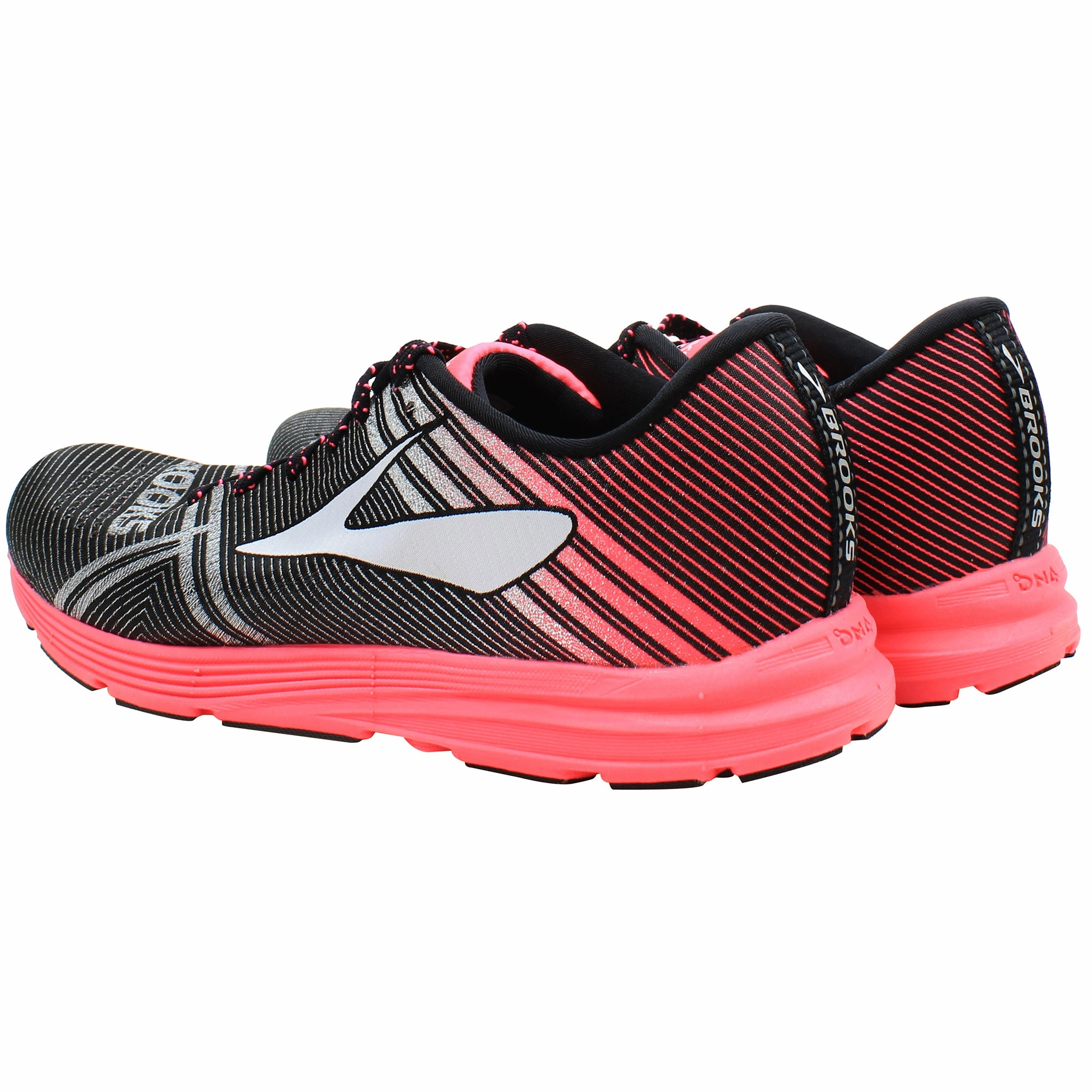 Brooks Hyperion Womens Black/Pink Running Shoes High Cushion Running Shoes