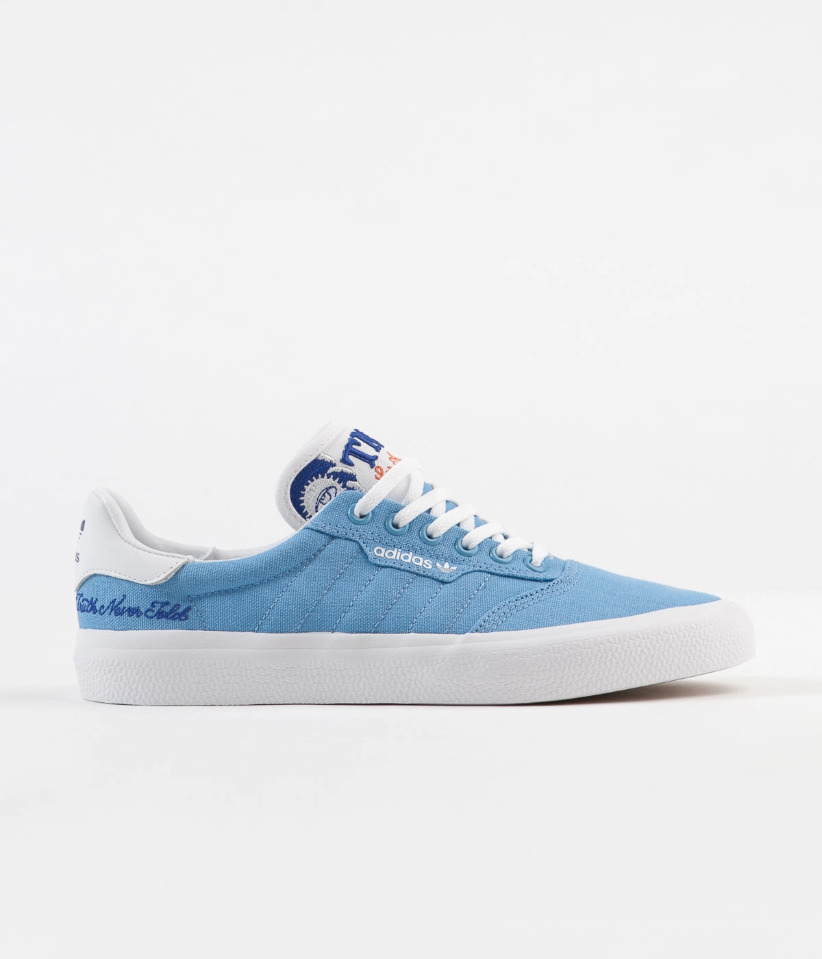 Adidas 3MC x Truth Never Told Shoes - Light Blue / White / Royal Adidas X Gucci Shoes
