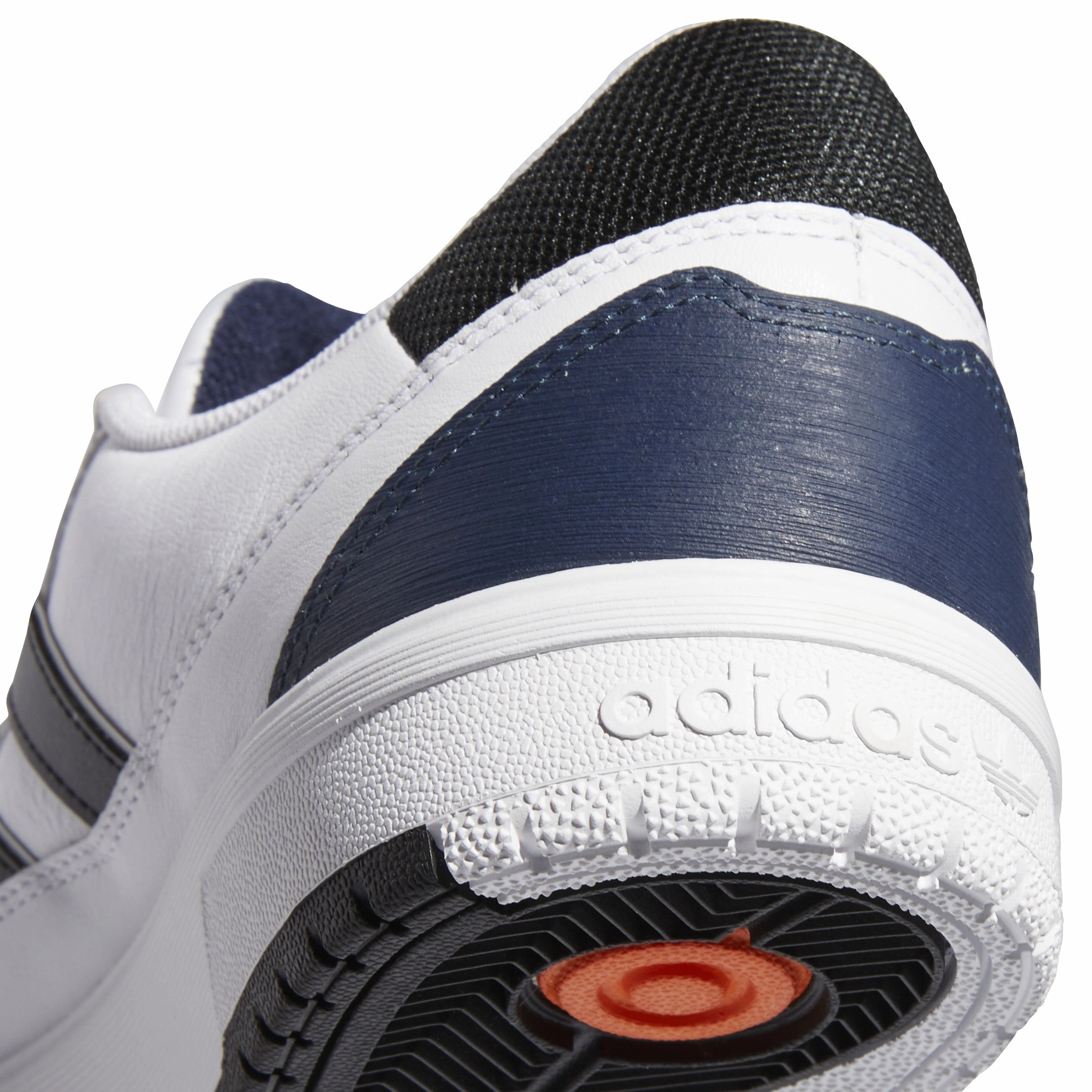 Classic Adidas Tennis Shoes Adidas Tyshawn II Skate Shoes-Cloud White / Core Black / Collegiate Navy