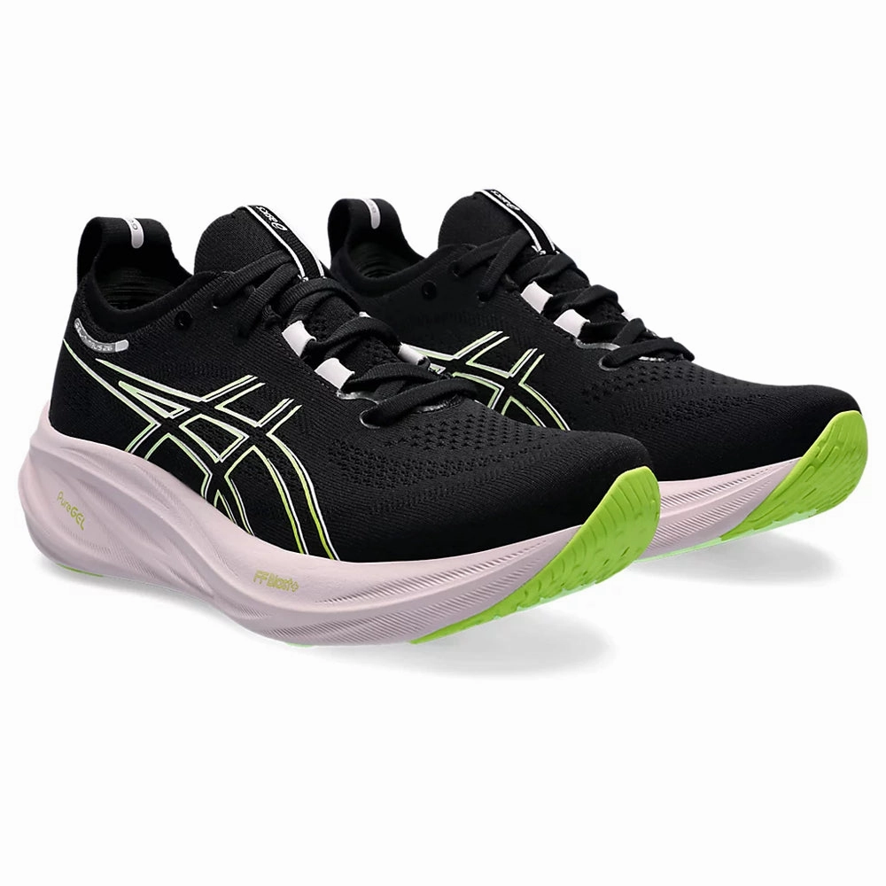 Asics Fuzex Lyte 2 Running Shoe ASICS GEL NIMBUS 26 (M) - (BLACK/ NEON LIME) RUNNING SHOES