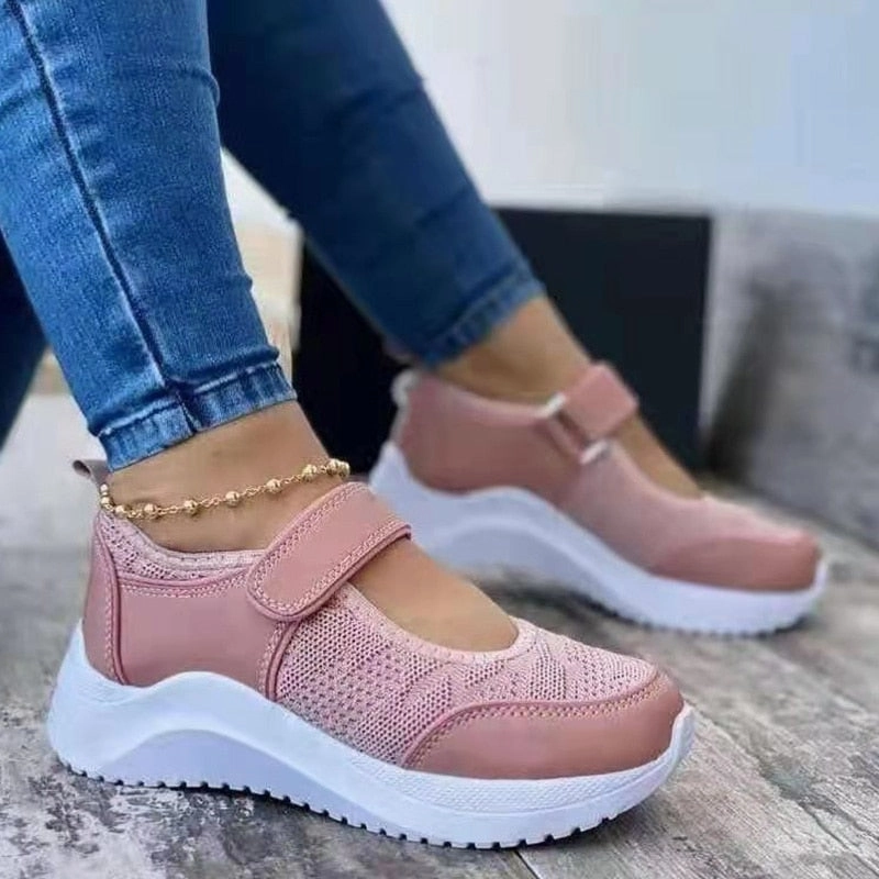 Women Shoes New Vulcanized Sneakers Women Platform Best Casual Shoes High Arches