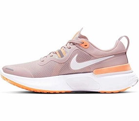 Nike Women's React Miler Champagne White Orange Pulse Barely Rose Running Shoes-6 UK (8 US) (CW1778-602) Best Running And Training Shoes