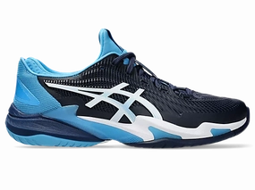 Asics Court Tennis Shoes ASICS COURT FF 3 NOVAK (BLUE EXPENSIVE/WHITE)
