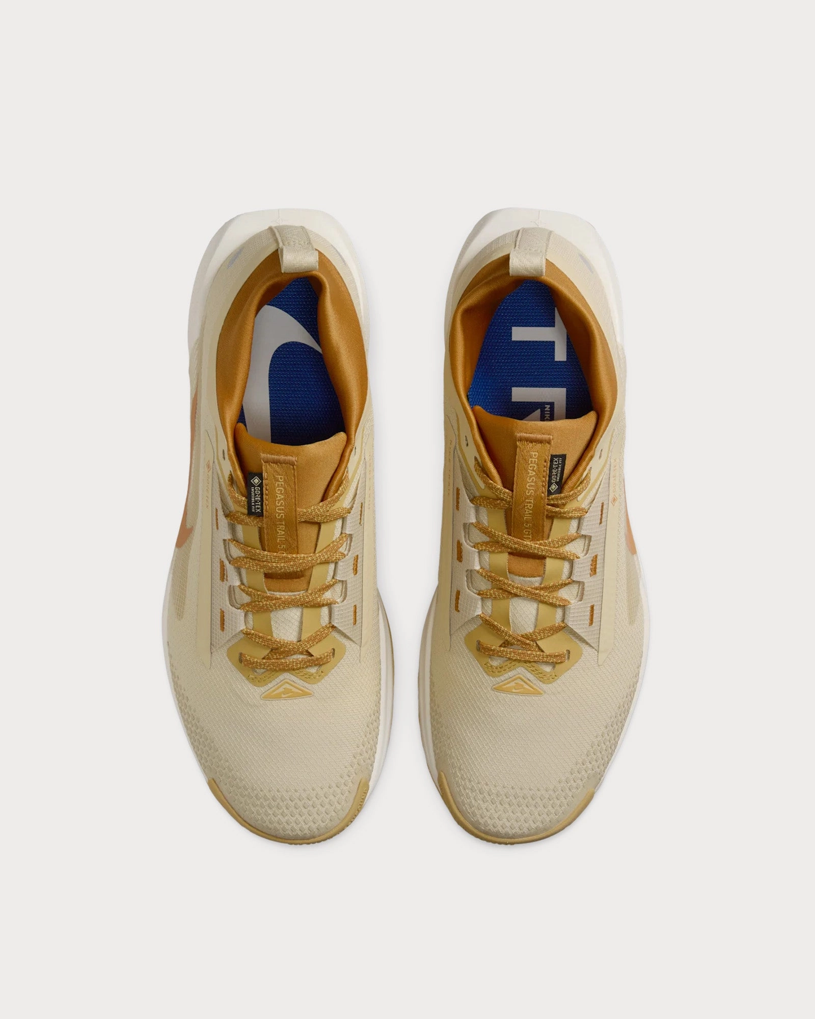 Pegasus Trail 5 Gore-Tex Team Gold / Desert Ochre Running Shoes Asics Shoes Store Near Me