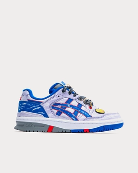 EX89 Purple / Cobolt / White Low Top Sneakers Asics Neon Shoes