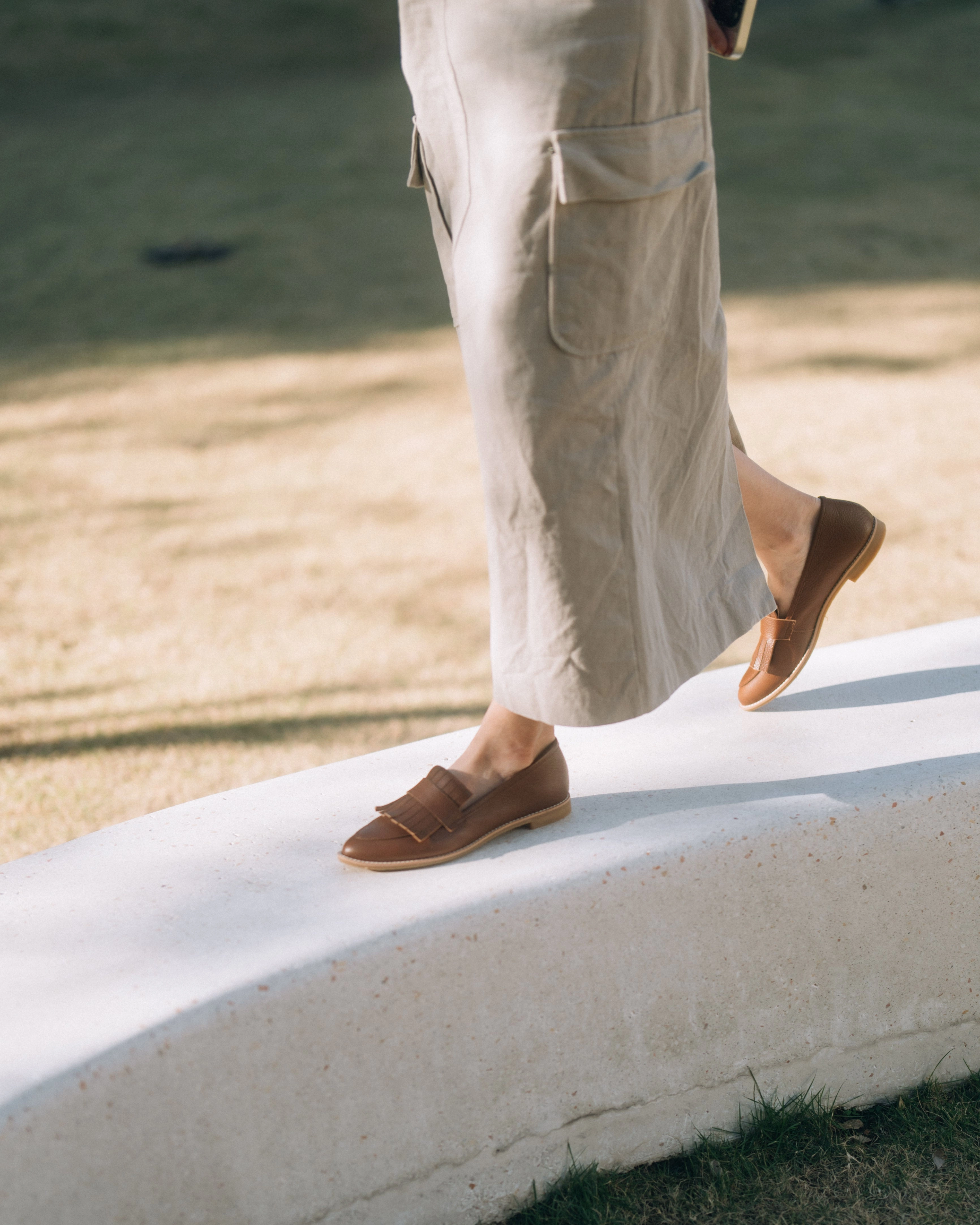 Streetwear Loafers Amelie Loafer - Walnut Brown