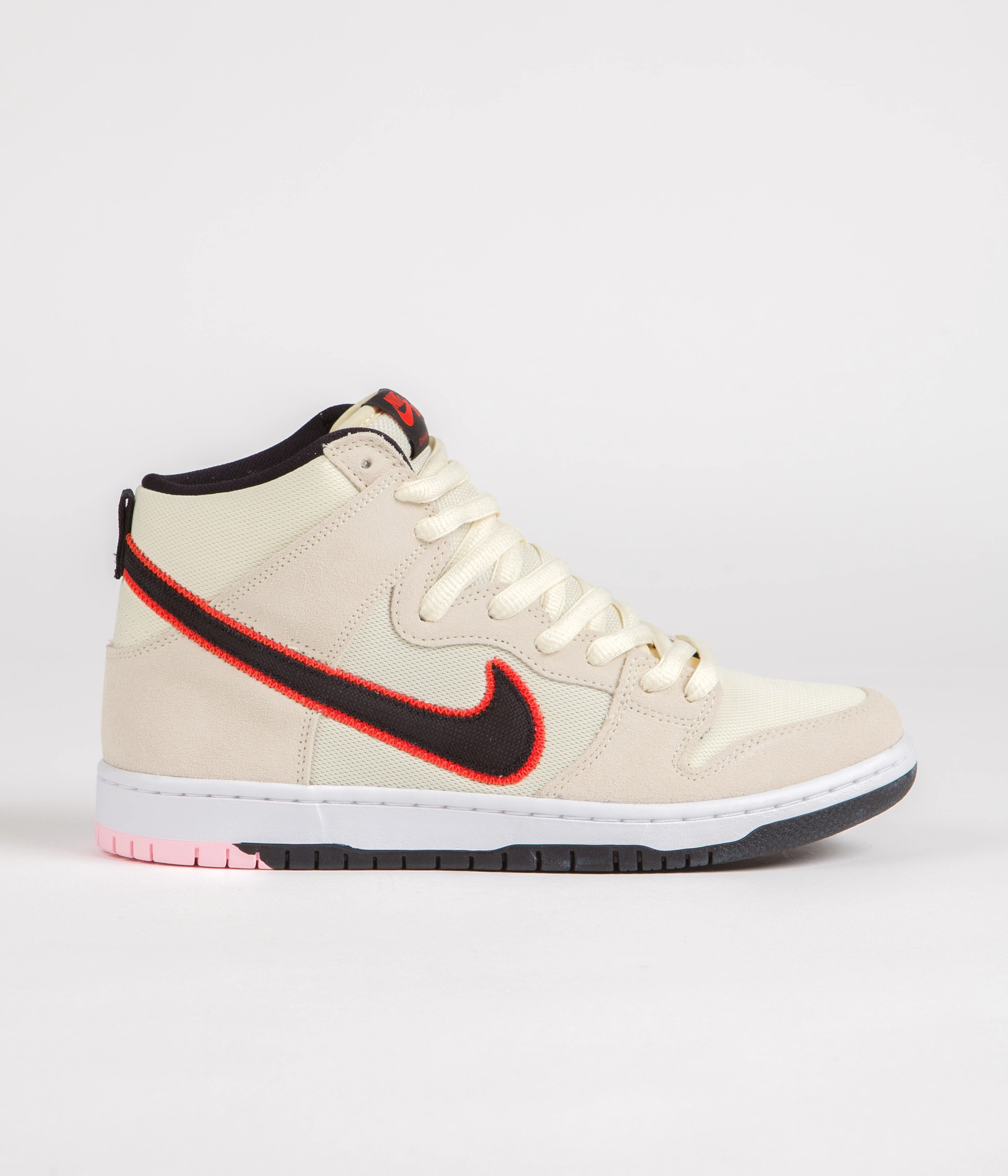 Nike SB Dunk High Pro Premium 'San Francisco Giants' Shoes - Coconut Milk / Black - Team Orange - White Build Your Own Asics Shoes