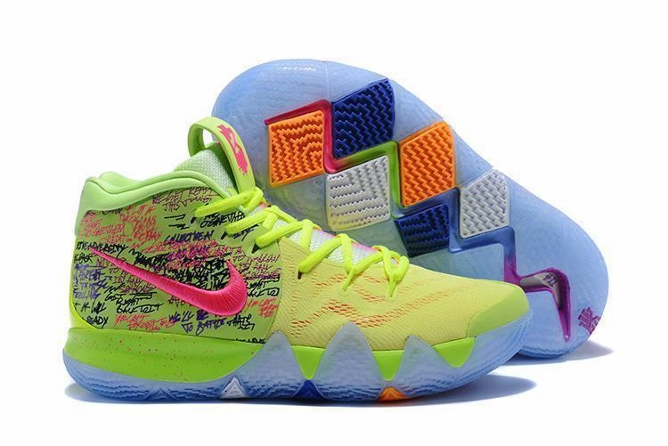 Noosa Asics Shoes Nike Kyrie 4 Confetti Men Basketball Shoes Sale Size US 7-12