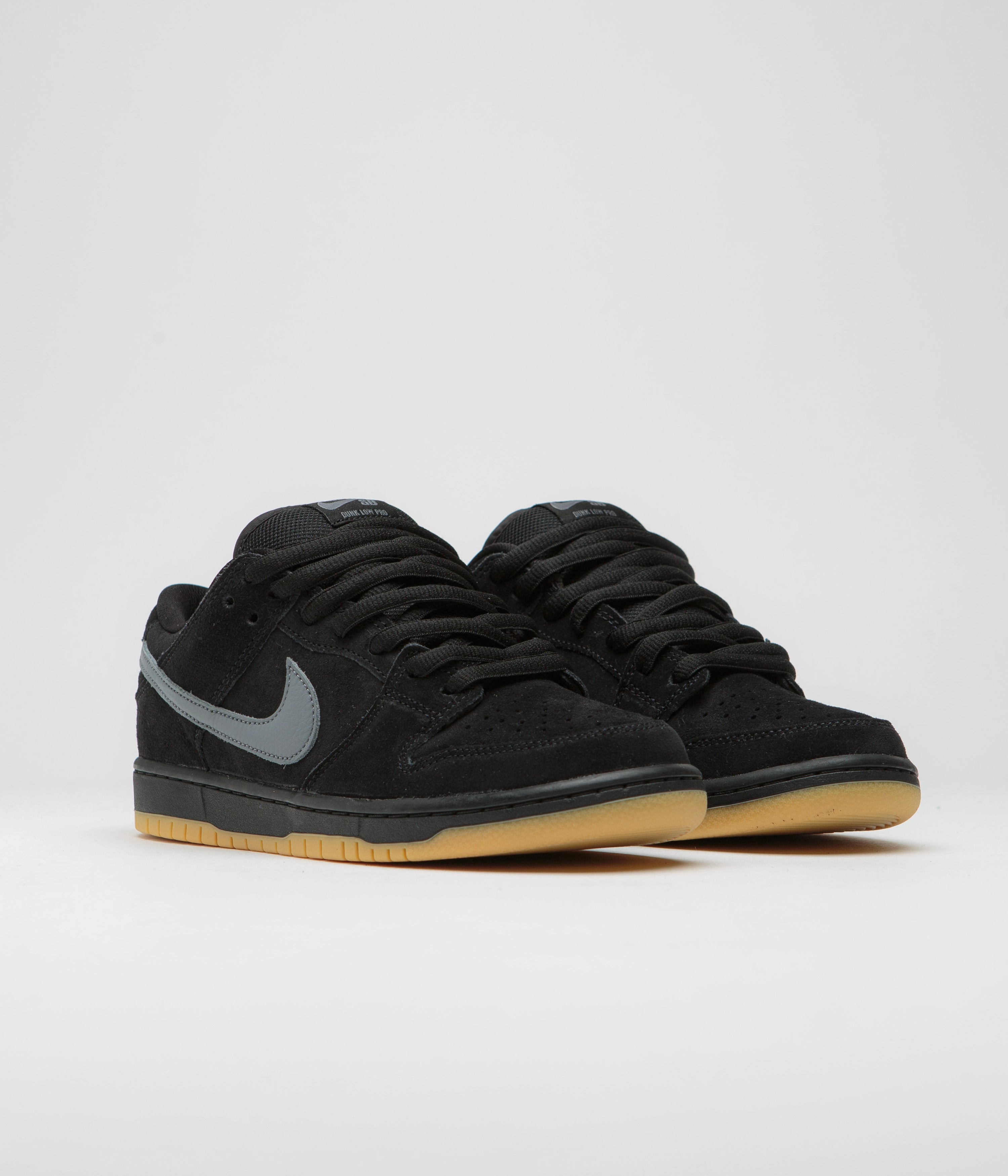 Nike SB Dunk Low Pro Fog Shoes - Black / Cool Grey - Black - Black Asics Water Resistant Running Shoes