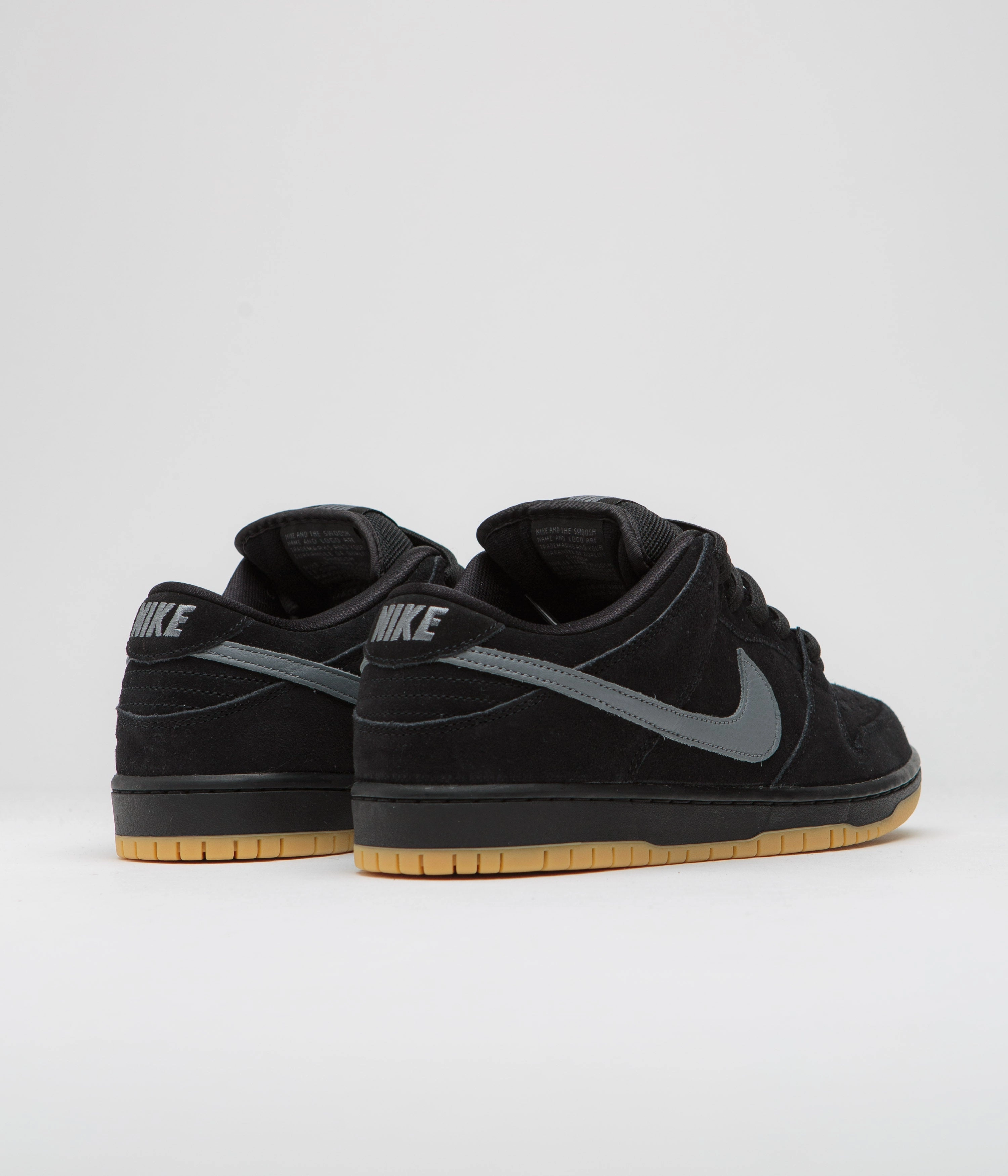 Nike SB Dunk Low Pro Fog Shoes - Black / Cool Grey - Black - Black Asics Shoes Uk
