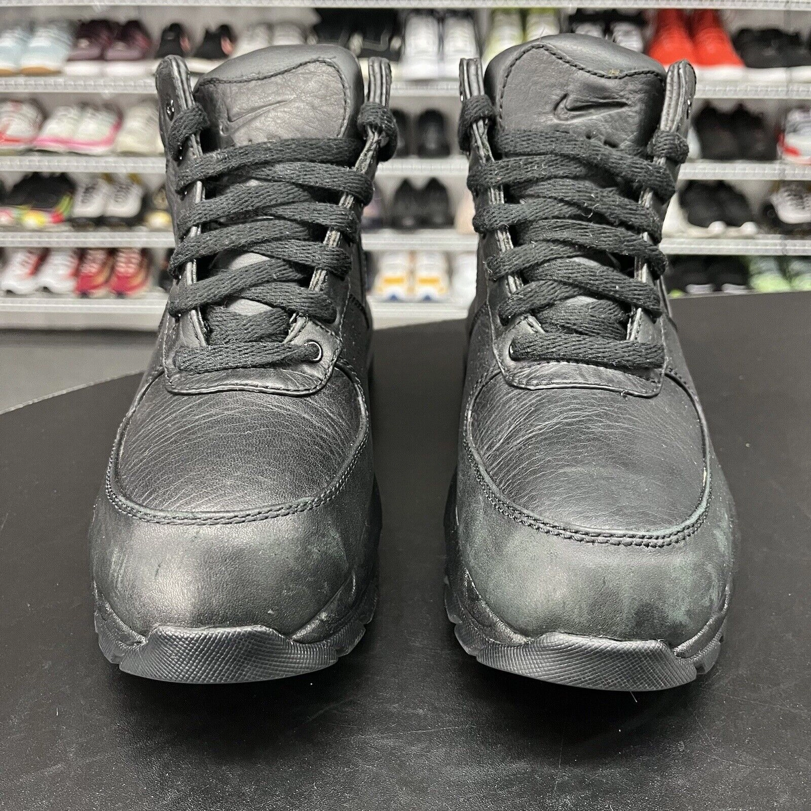 Asics Women Waterproof Shoes Nike Air Max Goadome Black GS 311567-001 Youth Size 5.5Y