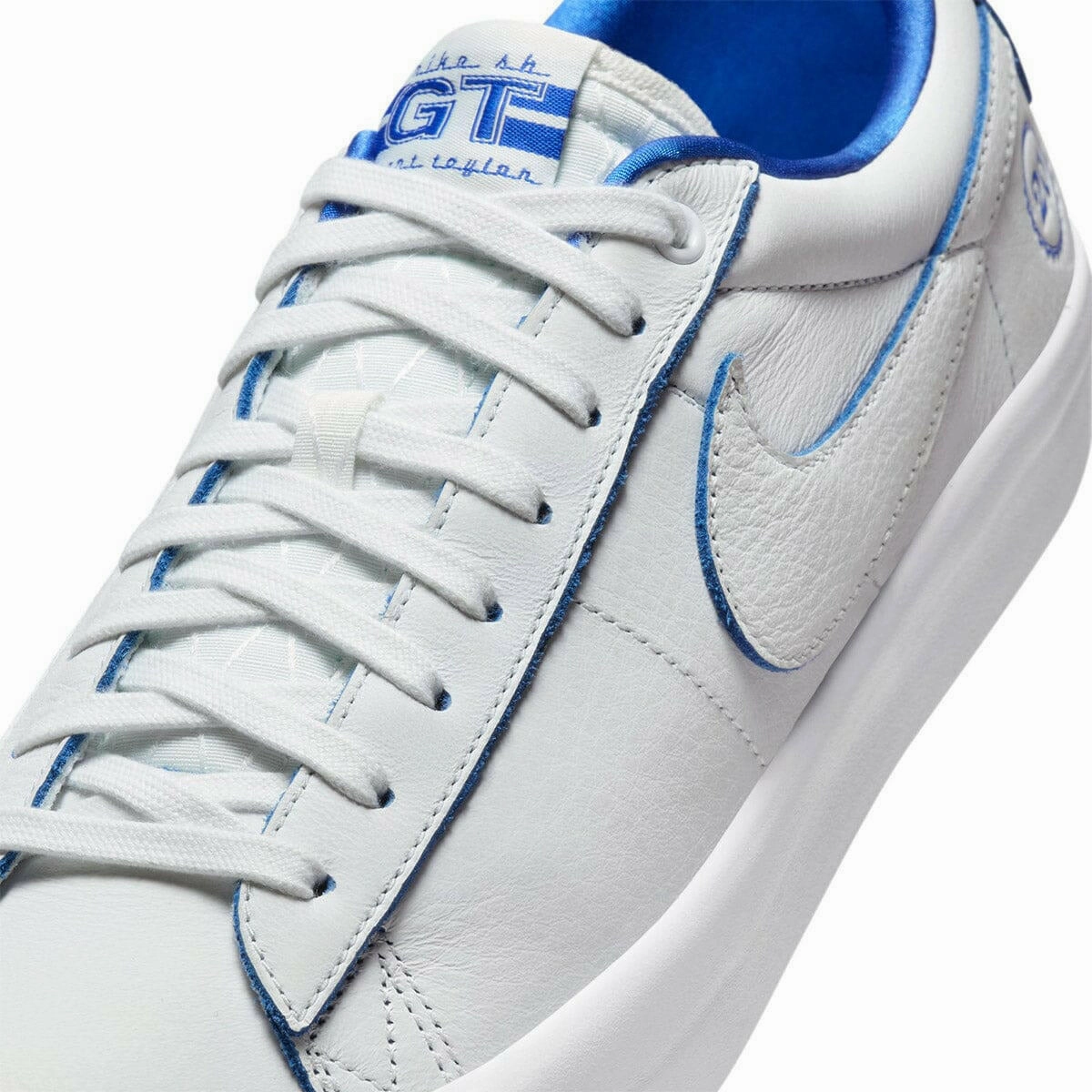 Nike SB - Blazer Low Pro GT Premium Shoes White/Blue Asics Ff Shoes