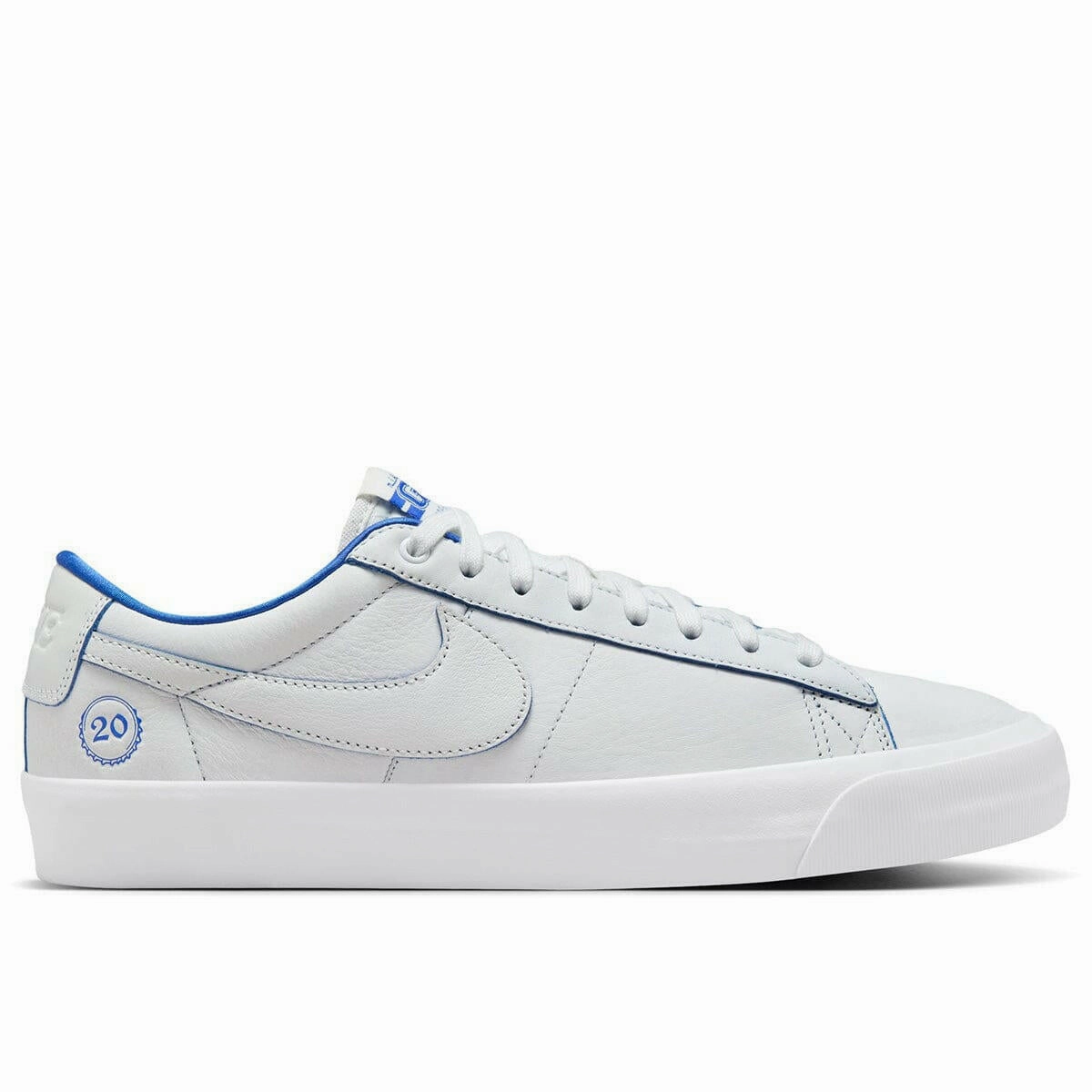 Nike SB - Blazer Low Pro GT Premium Shoes White/Blue Asics Gel Nimbus 18 Lite Show Running Shoe