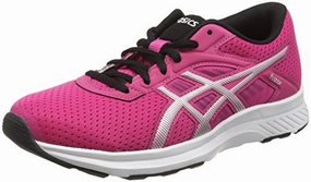 Asics Running Shoes Size 10 ASICS Fuzor Womens Running Fitness Trainer Shoe Pink/Black - 7 US M