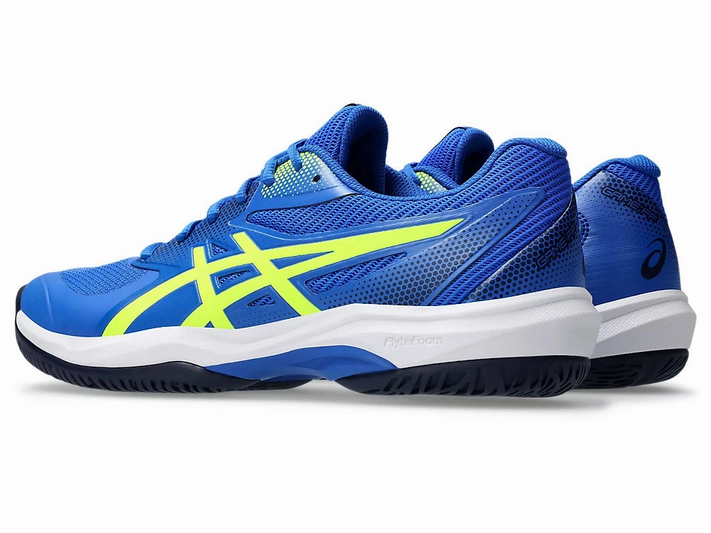 Asics Game FF Pickleball Mens Illusion Blue/Safety Yellow Asics Shoes New Model