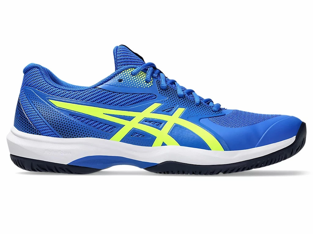 Asics Game FF Pickleball Mens Illusion Blue/Safety Yellow Asics Novablast 5 Running Shoe