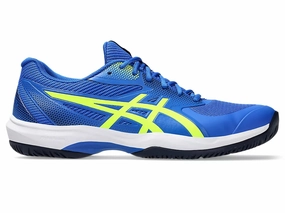 Paolini Asics Shoes Asics Game FF Pickleball Mens Illusion Blue/Safety Yellow