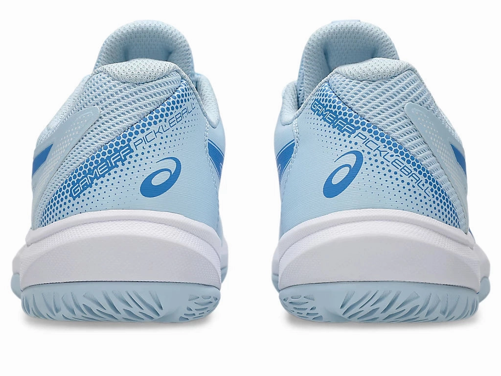 Asics Shoes Logo Asics Game FF Pickleball Womens Light Blue/Blue Coast
