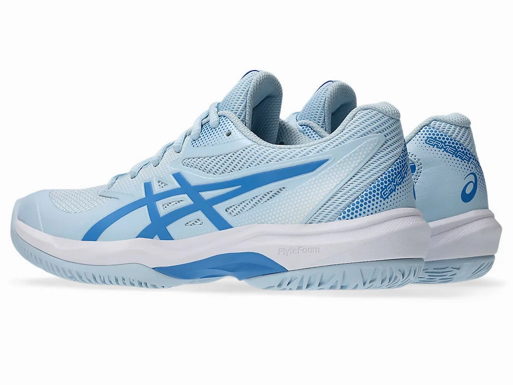 Asics Game FF Pickleball Womens Light Blue/Blue Coast Asics Batting Shoes