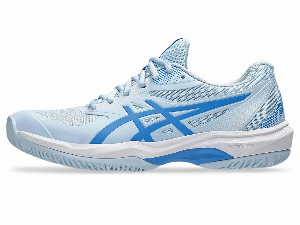 Asics Wrestling Shoes Size 3 Asics Game FF Pickleball Womens Light Blue/Blue Coast