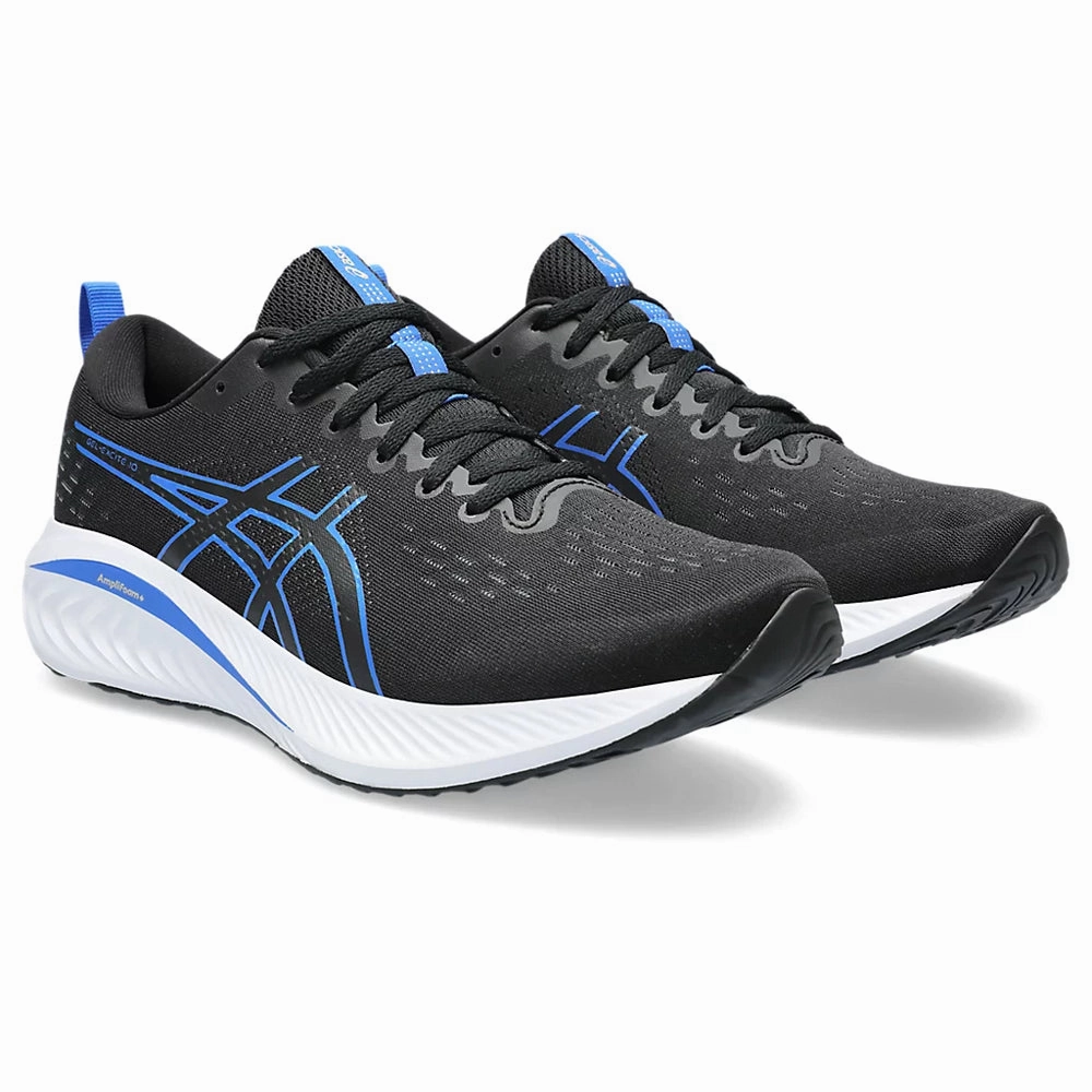 ASICS GEL-EXCITE 10 (M) - (BLACK/ILLUSION BLUE) RUNNING SHOES Asics Mountain Running Shoes