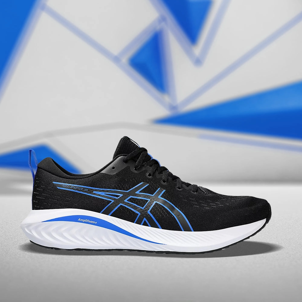 ASICS GEL-EXCITE 10 (M) - (BLACK/ILLUSION BLUE) RUNNING SHOES Asics Jolt 4 Shoes