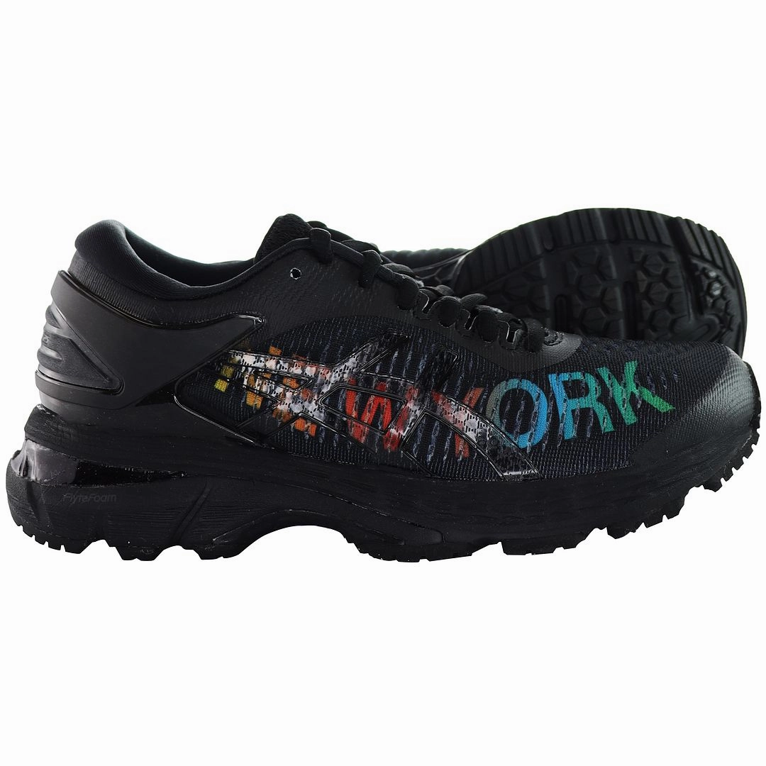 Asics Gel-Kayano 25 NYC Womens Black Trainers Best Road Running Shoes Asics