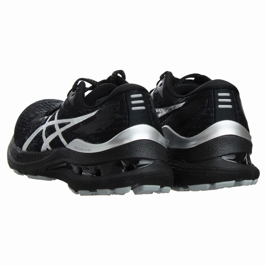 Asics Contend Shoes Asics Gel-Kayano 28 Platinum Womens Black Running Trainers