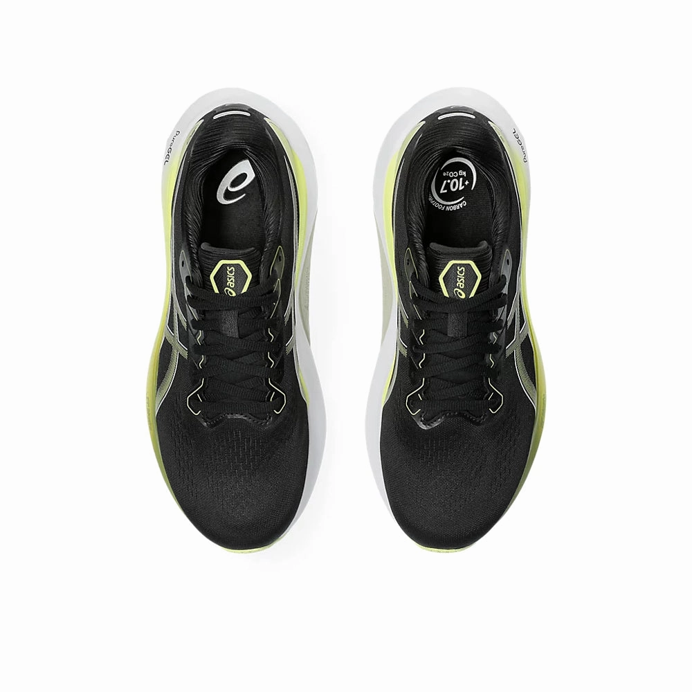 ASICS GEL-KAYANO 30 (M) - (BLACK/GLOW YELLOW) RUNNING SHOES Asics Shoes Wear By Akshay Kumar