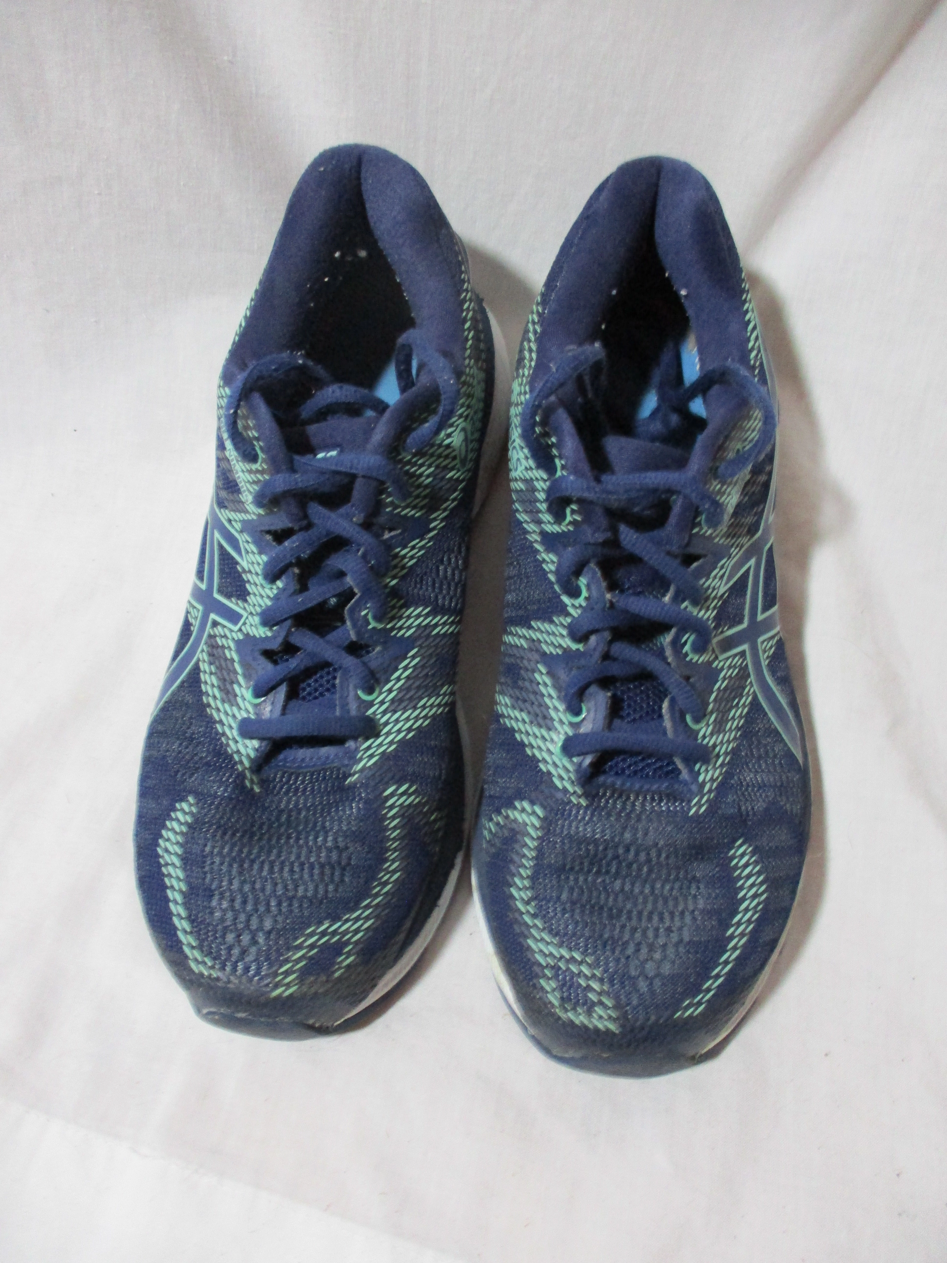 Asics Japan Only Shoes ASICS GEL-Nimbus 20 Indigo Blue Opal Green Running Sneaker Trainer Athletic Shoe 8.5