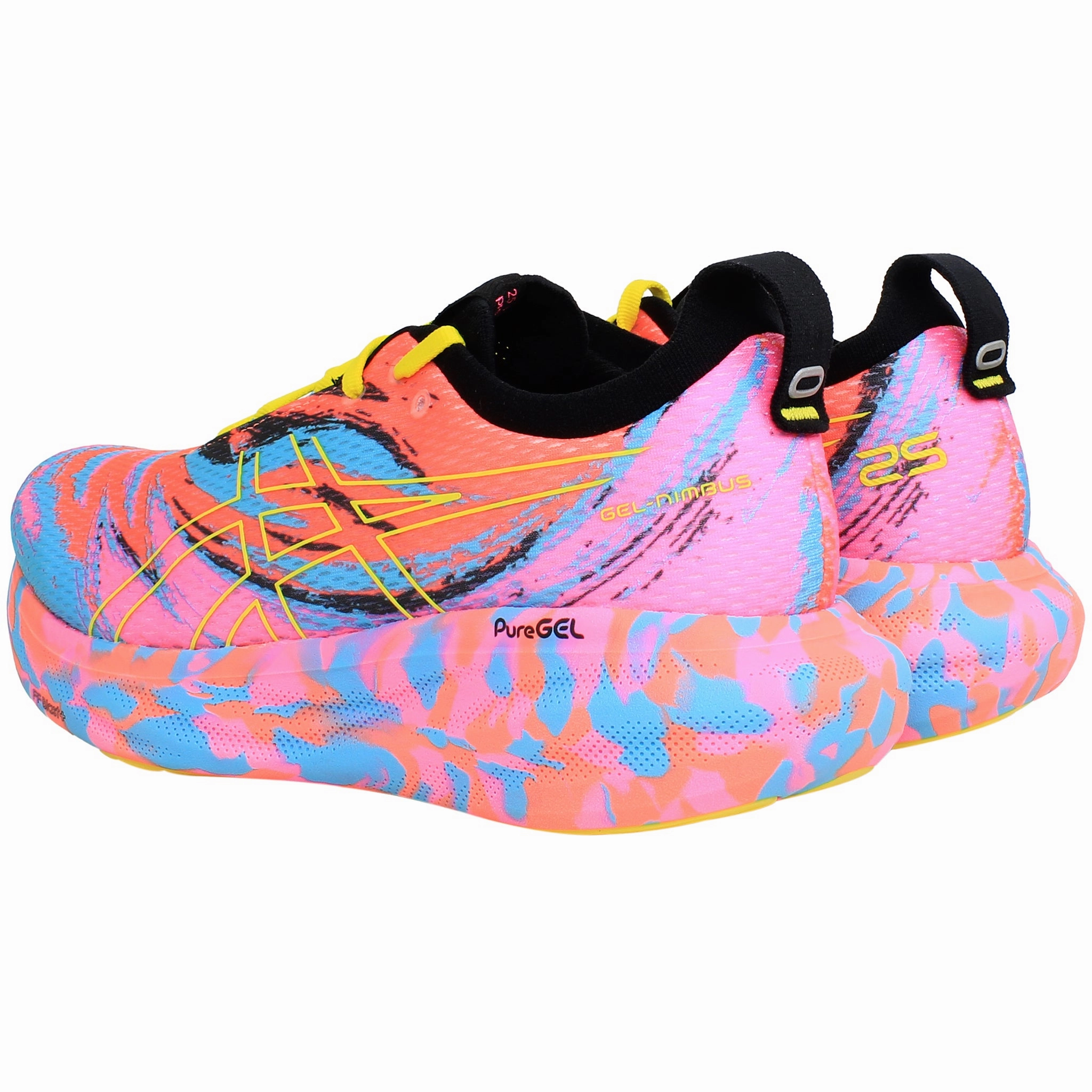 Asics Gel-Nimbus 25 Womens Multicoloured Running Shoes Flat Asics Shoes