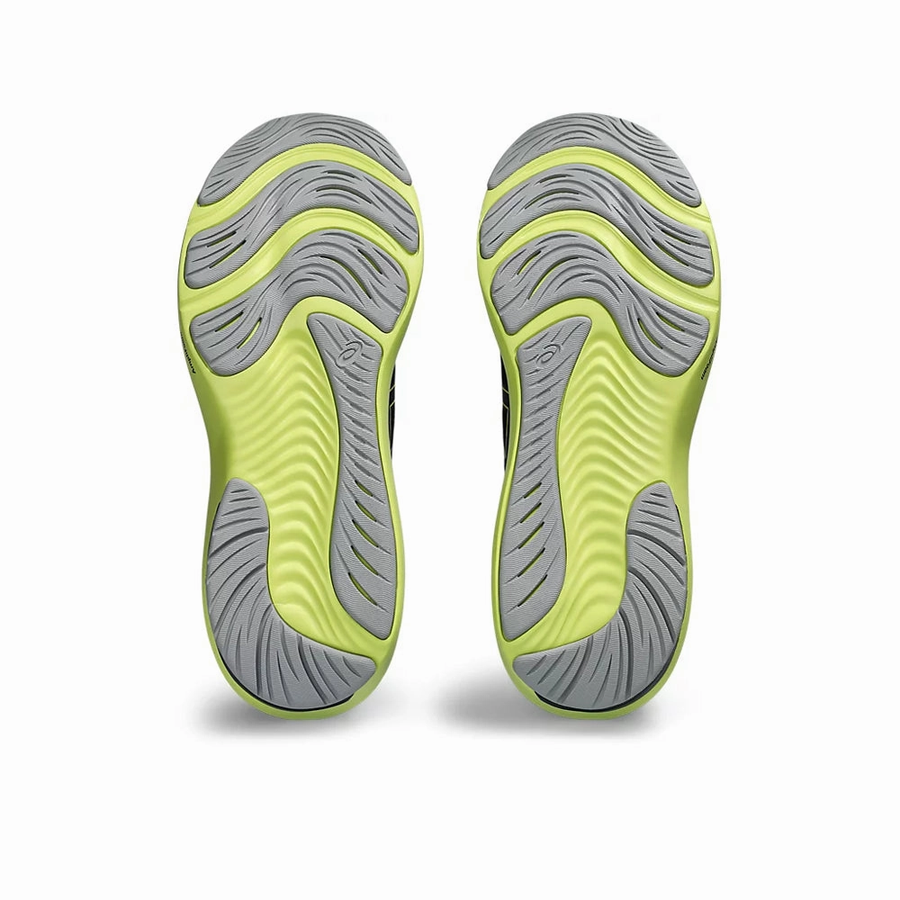 Race Day Shoes Asics ASICS GEL-PULSE 14 (M) - BLACK/GLOW YELLOW RUNNING SHOES