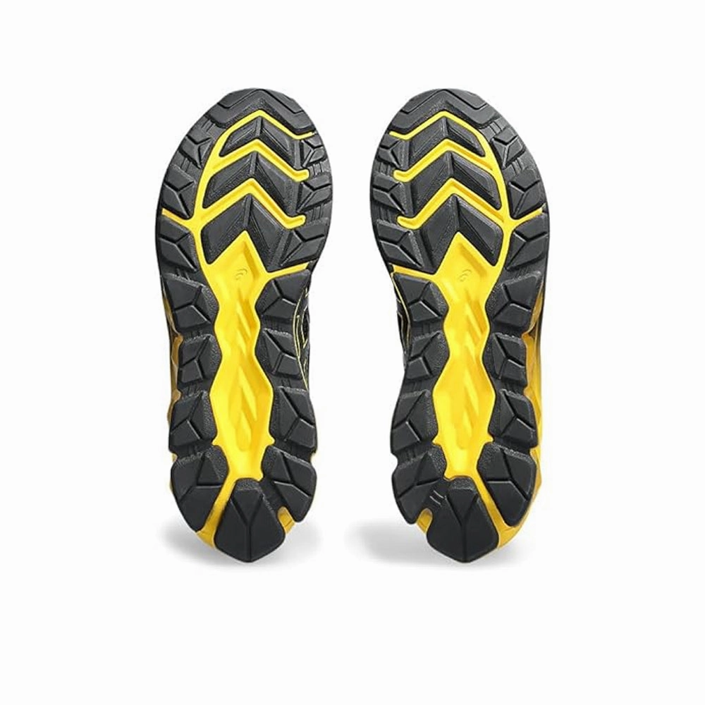 ASICS GEL QUANTUM 128 VII (M) - (BLACK/ SAFFRON) RUNNING SHOES Best Asics Orthopedic Walking Shoes