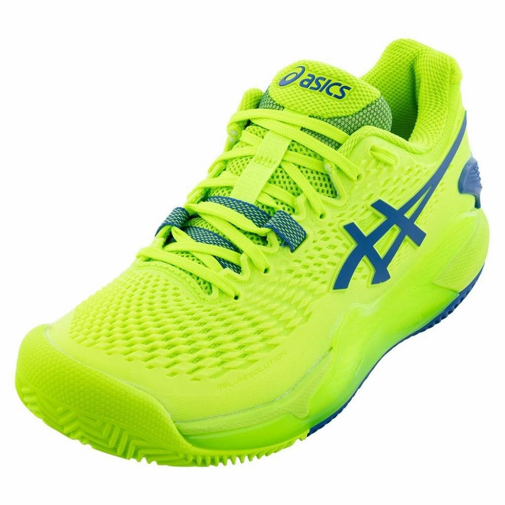 Asics Shoes Price In Japan ASICS GEL-RESOLUTION 9 CLAY WOMEN'S ( HAZARD GREEN/REBORN BLUE)
