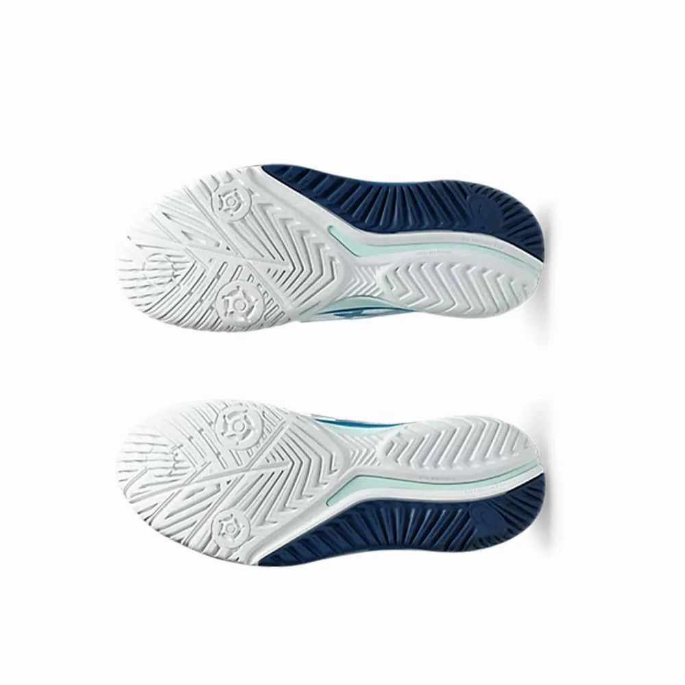 ASICS GEL-RESOLUTION 9 WOMEN'S (WHITE/TEAL BLUE) Asics Shoes Cheap Price