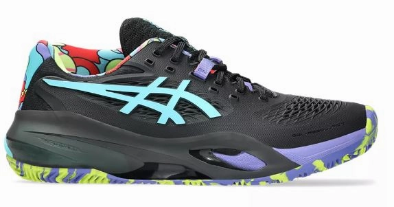 Asics Gel-resolution 9 Court Shoe Asics Gel-Resolution X Padel L.E. Mens Black/Energy Aqua