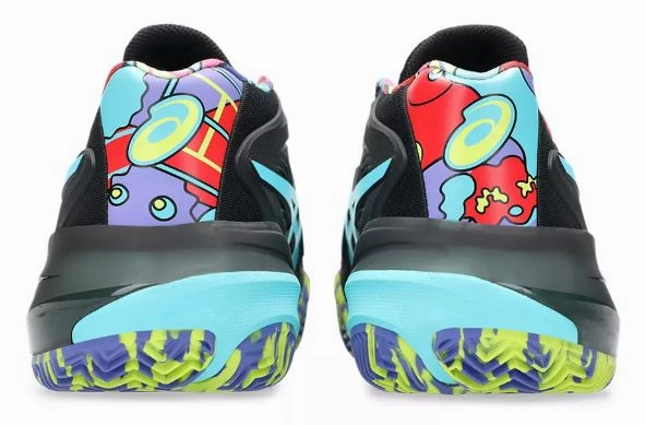 Trail Running Shoe Asics Asics Gel-Resolution X Padel L.E. Mens Black/Energy Aqua