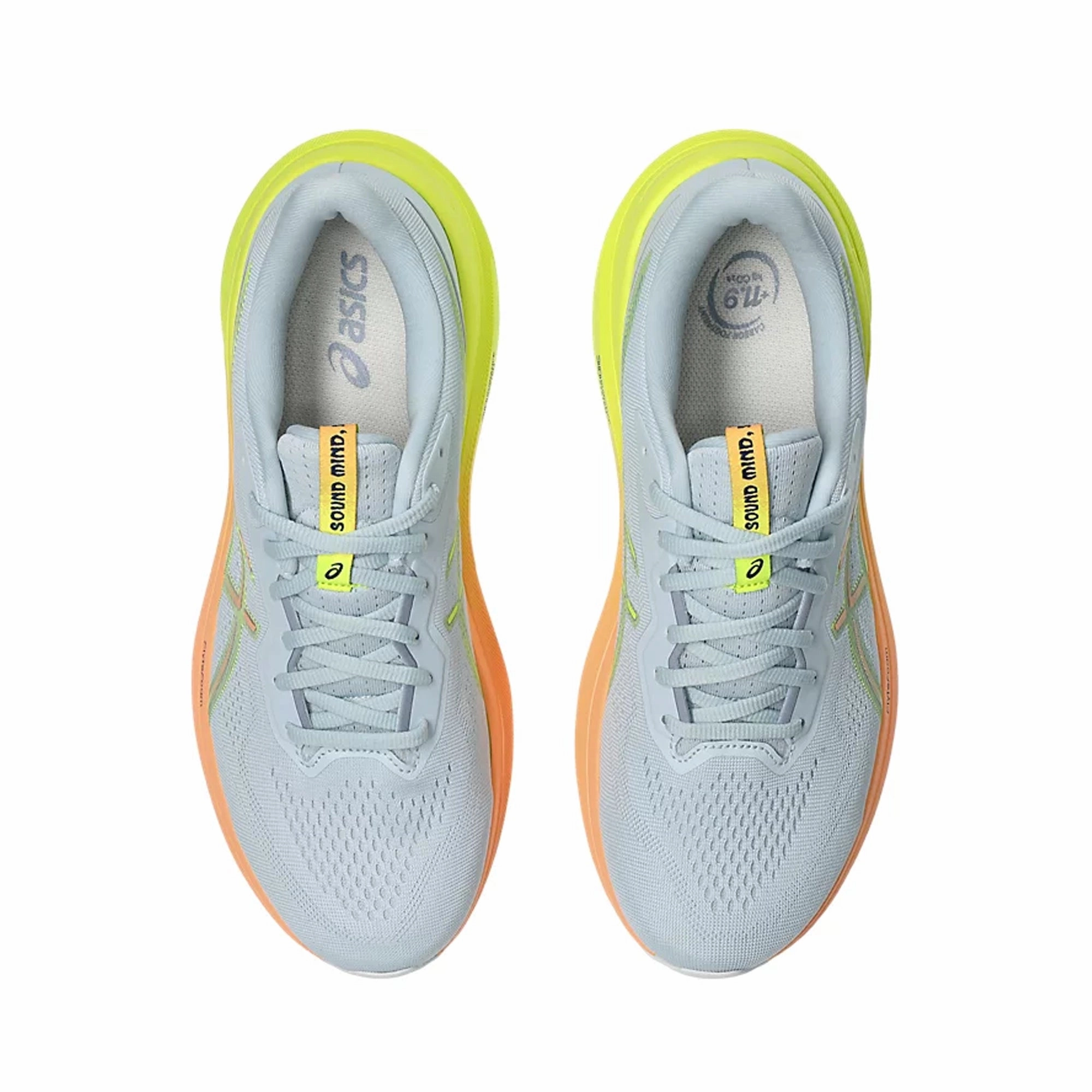 ASICS GT-1000 13 (M) - COOL GRAY/SAFTY YELLOW RUNNING SHOES - 1011B952.750 Banned Asics Shoes