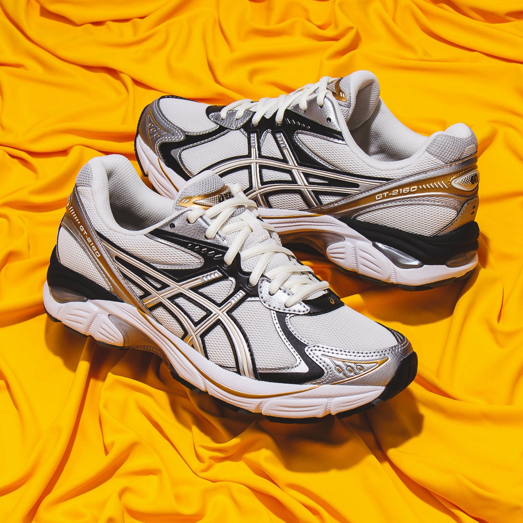 Asics Men GT-2160 Cream Pure Silver 1203A320-100 Asics Shoes Kayano 27